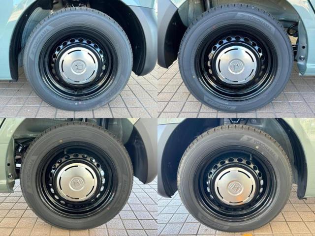 Ｎ－ＢＯＸジョイ ヒョウジュン２トーン　純正　８インチ　ナビ／ホンダセンシング／電動スライドドア／シートヒーター　前席／車線逸脱防止支援システム／登録済未使用車／ヘッドランプ　ＬＥＤ／Ｂｌｕｅｔｏｏｔｈ接続／ＥＢＤ付ＡＢＳ　レーンアシスト（56枚目）
