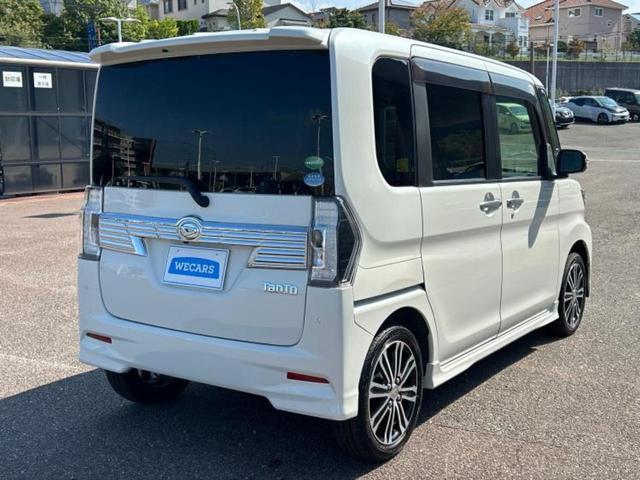 タント カスタムＲＳトップエディションＳＡ３　保証書／純正　８インチ　ＳＤナビ／衝突安全装置／両側電動スライドドア／シートヒーター／車線逸脱防止支援システム／ヘッドランプ　ＬＥＤ／ＥＴＣ／ＥＢＤ付ＡＢＳ／横滑り防止装置／アイドリングストップ（3枚目）