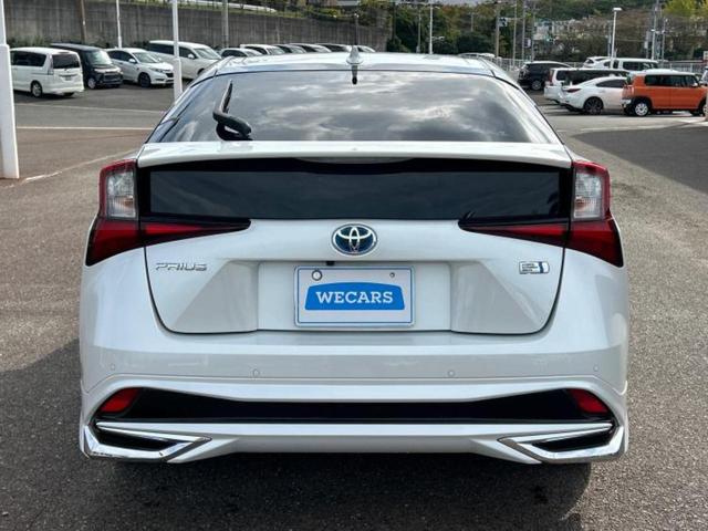 プリウス Ｓセーフティプラス２　新品タイヤ／モデリスタエアロ／保証書／ディスプレイオーディオ＋ナビ／衝突安全装置／車線逸脱防止支援システム／ドライブレコーダー　前後／ヘッドランプ　ＬＥＤ／Ｂｌｕｅｔｏｏｔｈ接続　衝突被害軽減システム（55枚目）