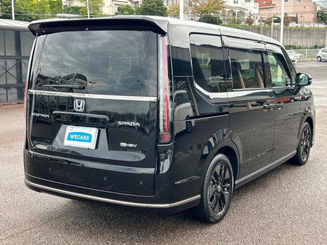 ステップワゴン ｅＨＥＶスパーダ　保証書／純正　１１インチ　ＳＤナビ／ホンダセンシング／両側電動スライドドア／シートヒーター　前席／車線逸脱防止支援システム／シート　ハーフレザー／パーキングアシスト　バックガイド　衝突被害軽減システム（3枚目）