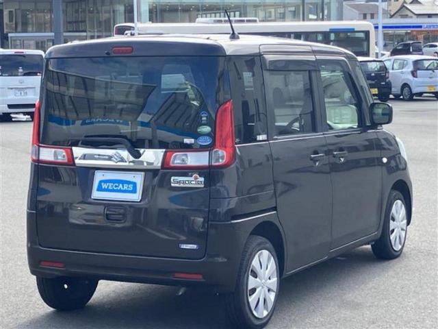 スペーシア Gリミテッド 新品タイヤ/純正 SDナビ/レーダーブレーキサポート(スズキ)/電動スライドドア/シートヒーター 運転席/車線逸脱防止支援システム/ドライブレコーダー 前後/USBジャック ワンオーナー DVD再生(3枚目)