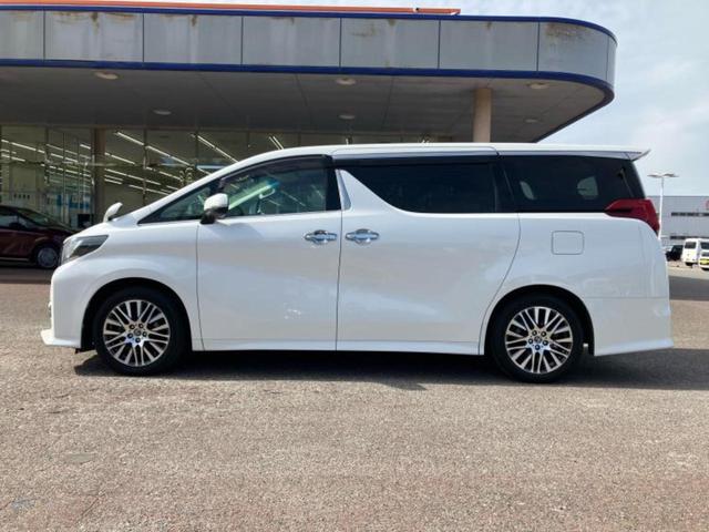 アルファード S Cパッケージ 新品タイヤ/保証書/社外 11インチ SDナビ/フリップダウンモニター 社外 12.8インチ/両側電動スライドドア/シート ハーフレザー/電動バックドア/ヘッドランプ LED/ETC 後席モニター(2枚目)