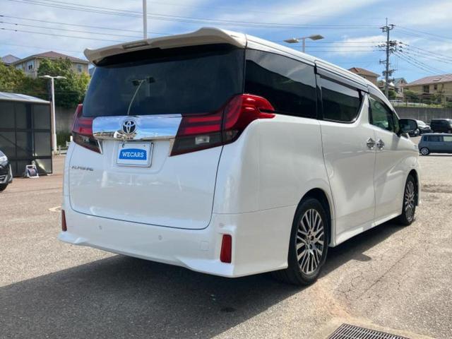 アルファード S Cパッケージ 新品タイヤ/保証書/社外 11インチ SDナビ/フリップダウンモニター 社外 12.8インチ/両側電動スライドドア/シート ハーフレザー/電動バックドア/ヘッドランプ LED/ETC 後席モニター(3枚目)