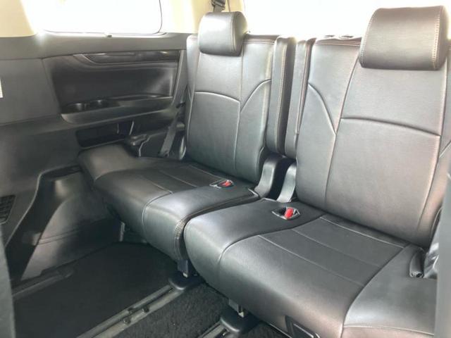 アルファード S Cパッケージ 新品タイヤ/保証書/社外 11インチ SDナビ/フリップダウンモニター 社外 12.8インチ/両側電動スライドドア/シート ハーフレザー/電動バックドア/ヘッドランプ LED/ETC 後席モニター(19枚目)