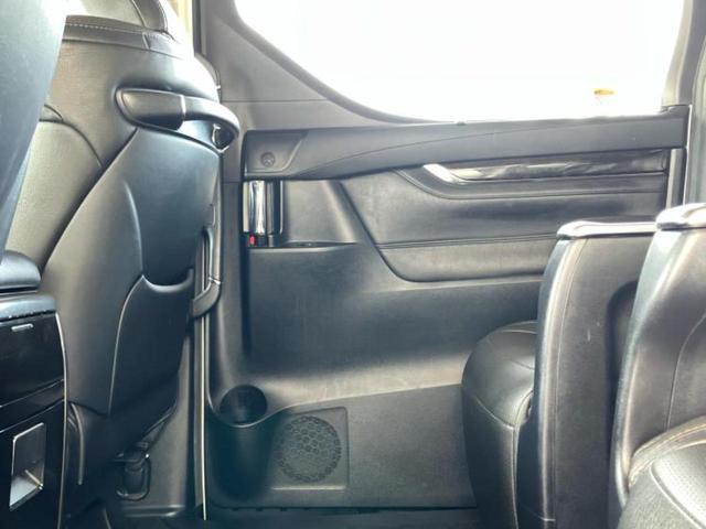 アルファード S Cパッケージ 新品タイヤ/保証書/社外 11インチ SDナビ/フリップダウンモニター 社外 12.8インチ/両側電動スライドドア/シート ハーフレザー/電動バックドア/ヘッドランプ LED/ETC 後席モニター(23枚目)