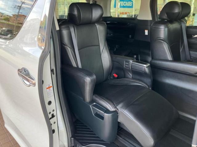 アルファード S Cパッケージ 新品タイヤ/保証書/社外 11インチ SDナビ/フリップダウンモニター 社外 12.8インチ/両側電動スライドドア/シート ハーフレザー/電動バックドア/ヘッドランプ LED/ETC 後席モニター(26枚目)