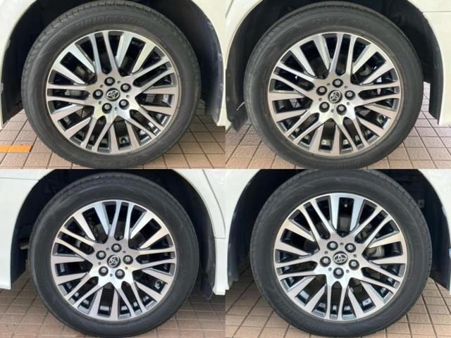 アルファード S Cパッケージ 新品タイヤ/保証書/社外 11インチ SDナビ/フリップダウンモニター 社外 12.8インチ/両側電動スライドドア/シート ハーフレザー/電動バックドア/ヘッドランプ LED/ETC 後席モニター(55枚目)