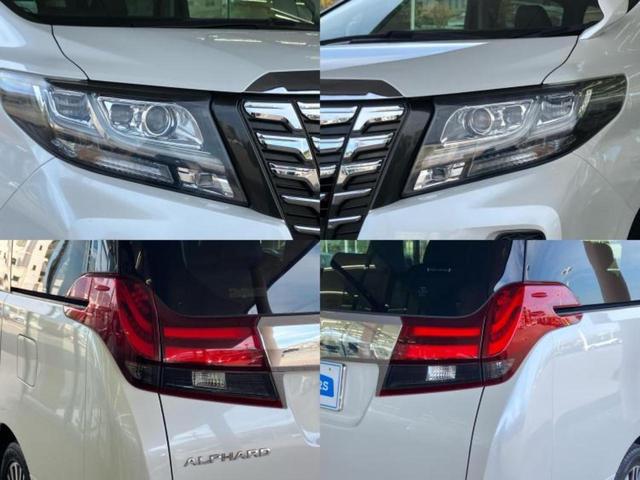 アルファード S Cパッケージ 新品タイヤ/保証書/社外 11インチ SDナビ/フリップダウンモニター 社外 12.8インチ/両側電動スライドドア/シート ハーフレザー/電動バックドア/ヘッドランプ LED/ETC 後席モニター(56枚目)