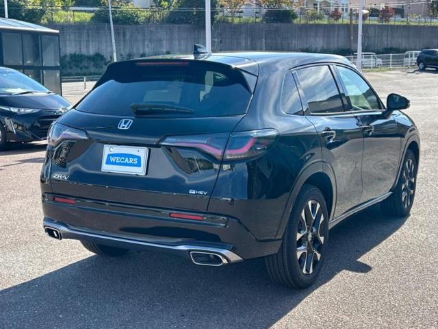 ＺＲ－Ｖ ｅＨＥＶ　Ｚ　保証書／ディスプレイオーディオ＋ナビ９インチ／ホンダセンシング／シートヒーター　前席／マルチビューカメラシステム／車線逸脱防止支援システム／シート　フルレザー／電動バックドア／登録済未使用車　革シート（3枚目）