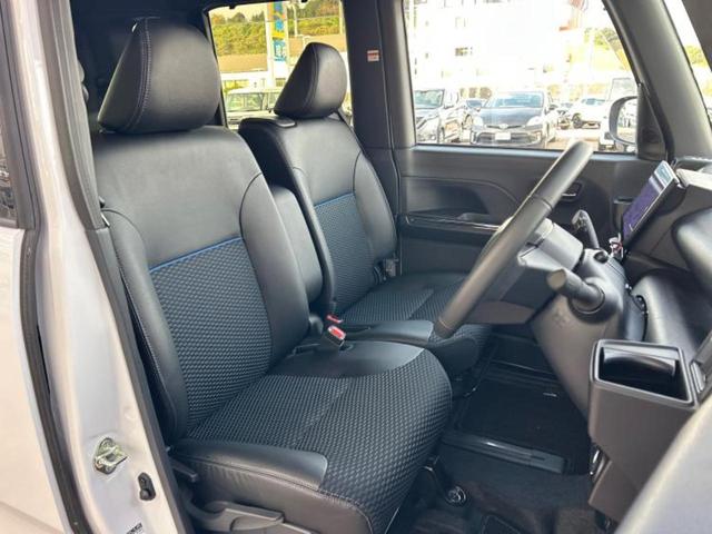 タント カスタムＲＳ　保証書／純正　１０インチ　メモリーナビ／スマートアシスト（トヨタ・ダイハツ）／両側電動スライドドア／シートヒーター　前席／パノラマモニター／車線逸脱防止支援システム／シート　ハーフレザー　ターボ（4枚目）