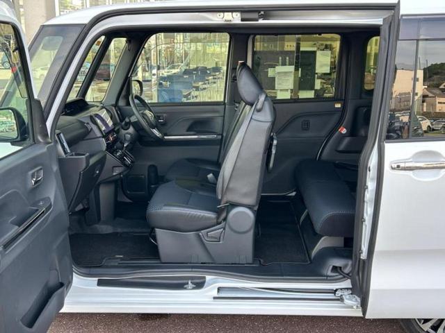 タント カスタムＲＳ　保証書／純正　１０インチ　メモリーナビ／スマートアシスト（トヨタ・ダイハツ）／両側電動スライドドア／シートヒーター　前席／パノラマモニター／車線逸脱防止支援システム／シート　ハーフレザー　ターボ（51枚目）