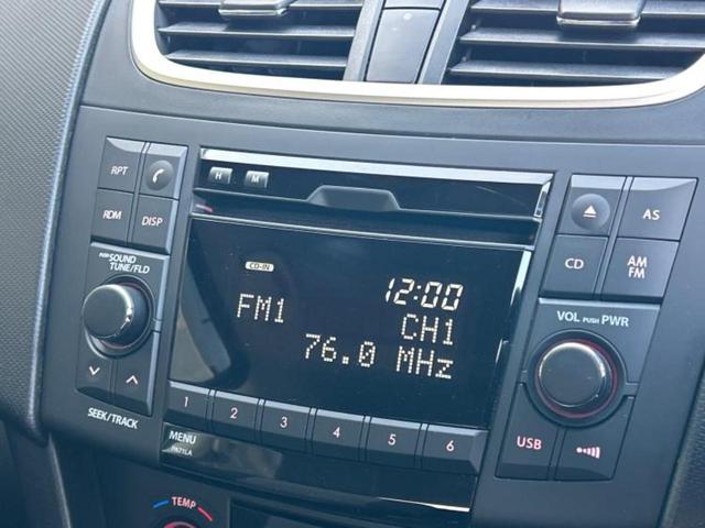 スイフト RS USBジャック/ETC/EBD付ABS/エアバッグ 運転席/エアバッグ 助手席/アルミホイール 純正 16インチ/パワーウインドウ/キーレスエントリー/オートエアコン/パワーステアリング 盗難防止装置(9枚目)