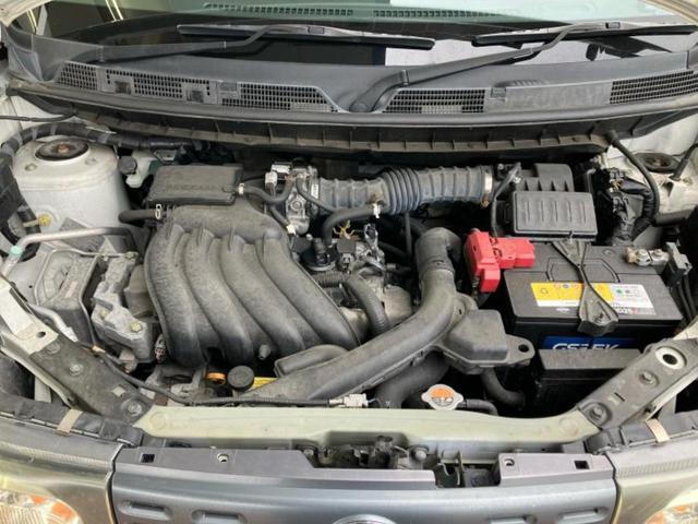 キューブ １５Ｘ　新品タイヤ／保証書／純正　ＳＤナビ／ドライブレコーダー　前後／ＥＴＣ／ＥＢＤ付ＡＢＳ／ワンセグＴＶ／エアバッグ　運転席／エアバッグ　助手席／パワーウインドウ／エンジンスタートボタン／キーレスエントリー（50枚目）