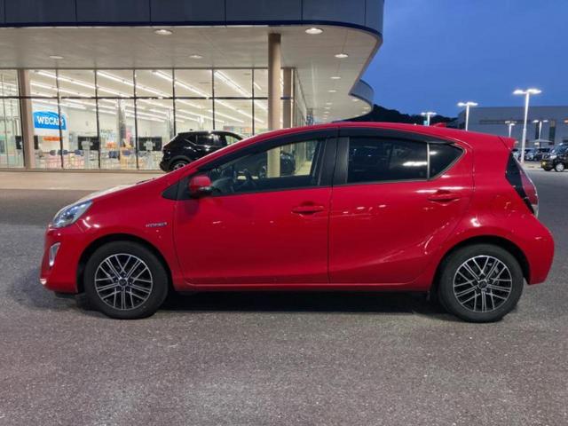 アクア G 保証書/社外 SDナビ/衝突安全装置/車線逸脱防止支援システム/ヘッドランプ LED/Bluetooth接続/ETC/EBD付ABS/横滑り防止装置/アイドリングストップ/クルーズコントロール(2枚目)