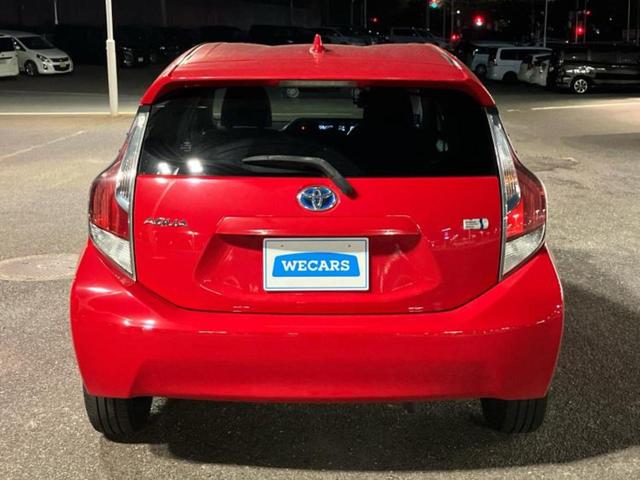 アクア G 保証書/社外 SDナビ/衝突安全装置/車線逸脱防止支援システム/ヘッドランプ LED/Bluetooth接続/ETC/EBD付ABS/横滑り防止装置/アイドリングストップ/クルーズコントロール(50枚目)