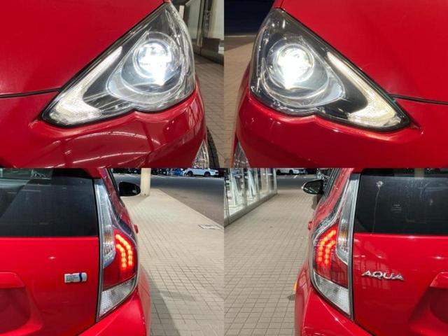 アクア G 保証書/社外 SDナビ/衝突安全装置/車線逸脱防止支援システム/ヘッドランプ LED/Bluetooth接続/ETC/EBD付ABS/横滑り防止装置/アイドリングストップ/クルーズコントロール(58枚目)