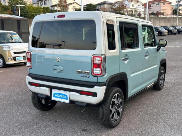 ハスラー ハイブリッドX 保証書/純正 9インチ メモリーナビ/セーフティサポート(スズキ)/シートヒーター 前席/全方位モニター/車線逸脱防止支援システム/届出済未使用車/ヘッドランプ LED/USBジャック 全周囲カメラ(3枚目)