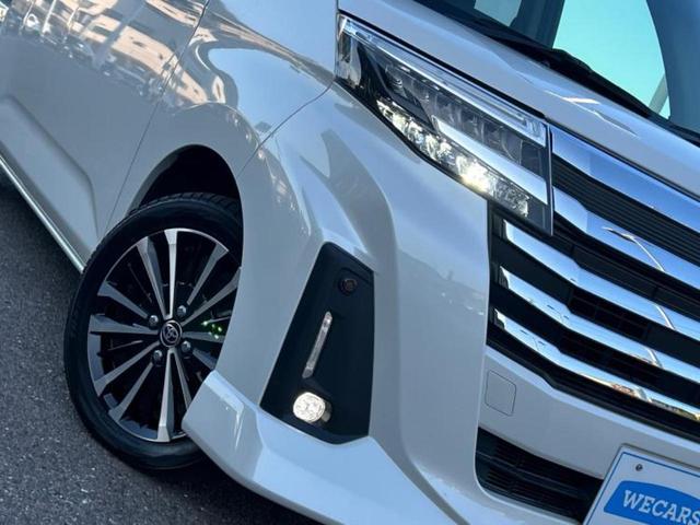 ルーミー カスタムＧ－Ｔ　保証書／社外　９インチ　ＳＤナビ／衝突安全装置／両側電動スライドドア／パノラミックビューモニター／車線逸脱防止支援システム／ヘッドランプ　ＬＥＤ／Ｂｌｕｅｔｏｏｔｈ接続／ＥＴＣ／ＥＢＤ付ＡＢＳ（50枚目）