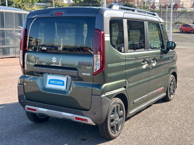 スペーシアギア ハイブリッドXZターボ 新品タイヤ/純正 9インチ メモリーナビ/セーフティサポート(スズキ)/両側電動スライドドア/シートヒーター 前席/全方位モニター/車線逸脱防止支援システム/ヘッドランプ LED 衝突被害軽減システム(3枚目)