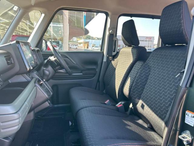 スペーシアギア ハイブリッドXZターボ 新品タイヤ/純正 9インチ メモリーナビ/セーフティサポート(スズキ)/両側電動スライドドア/シートヒーター 前席/全方位モニター/車線逸脱防止支援システム/ヘッドランプ LED 衝突被害軽減システム(6枚目)