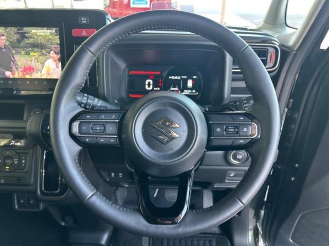 スペーシアギア ハイブリッドXZターボ 新品タイヤ/純正 9インチ メモリーナビ/セーフティサポート(スズキ)/両側電動スライドドア/シートヒーター 前席/全方位モニター/車線逸脱防止支援システム/ヘッドランプ LED 衝突被害軽減システム(14枚目)