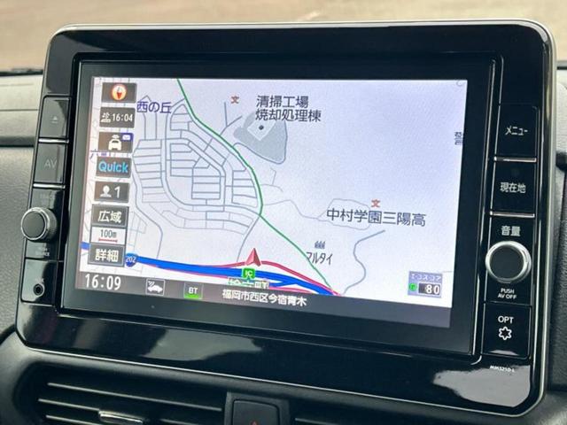 ルークス ハイウェイスターX 新品タイヤ/保証書/純正 9インチ SDナビ/衝突安全装置/電動スライドドア/全方位モニター/車線逸脱防止支援システム/ドライブレコーダー 純正/ヘッドランプ LED/Bluetooth接続 禁煙車(9枚目)