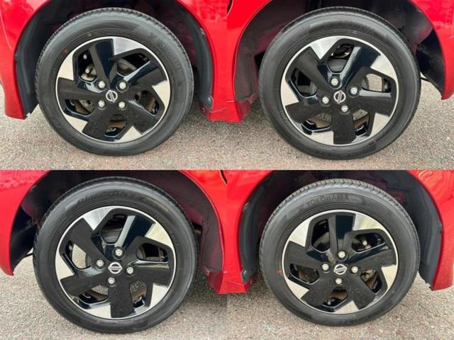 ルークス ハイウェイスターX 新品タイヤ/保証書/純正 9インチ SDナビ/衝突安全装置/電動スライドドア/全方位モニター/車線逸脱防止支援システム/ドライブレコーダー 純正/ヘッドランプ LED/Bluetooth接続 禁煙車(61枚目)