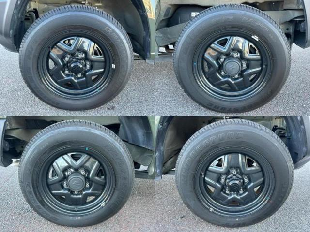 ジムニー ４ＷＤ　ＸＧ　新品タイヤ／保証書／衝突安全装置／車線逸脱防止支援システム／ＥＢＤ付ＡＢＳ／横滑り防止装置／エアバッグ　運転席／エアバッグ　助手席／エアバッグ　サイド／衝突安全ボディ／パワーウインドウ　４ＷＤ（50枚目）