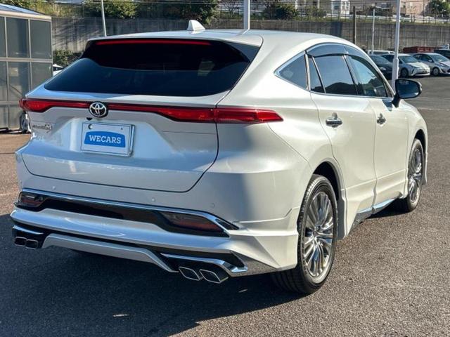 ハリアー Ｚレザーパッケージ　純正エアロ／ＪＢＬ／保証書／純正　１０インチ　ＳＤナビ／デジタルインナーミラー／衝突安全装置／シートヒーター／車線逸脱防止支援システム／シート　フルレザー／電動バックドア／ヘッドランプ　ＬＥＤ（3枚目）