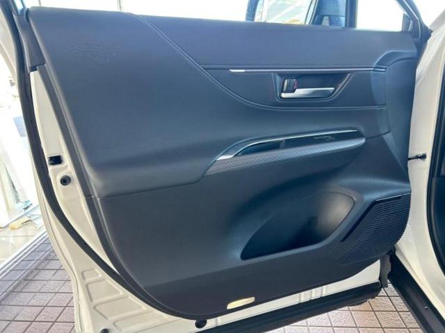 ハリアー Ｚレザーパッケージ　純正エアロ／ＪＢＬ／保証書／純正　１０インチ　ＳＤナビ／デジタルインナーミラー／衝突安全装置／シートヒーター／車線逸脱防止支援システム／シート　フルレザー／電動バックドア／ヘッドランプ　ＬＥＤ（22枚目）