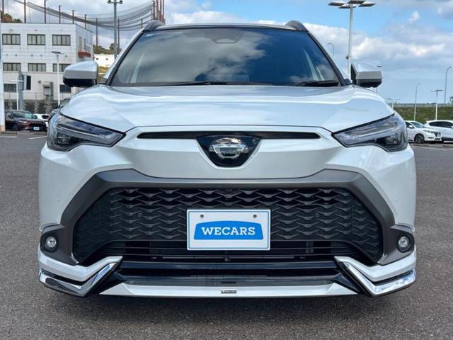 カローラクロス ハイブリッドＺ　サンルーフ／純正エアロ／保証書／ディスプレイオーディオ＋ナビ１０インチ／シートヒーター／車線逸脱防止支援システム／シート　ハーフレザー／電動バックドア／ヘッドランプ　ＬＥＤ　フルエアロ　バックカメラ（53枚目）