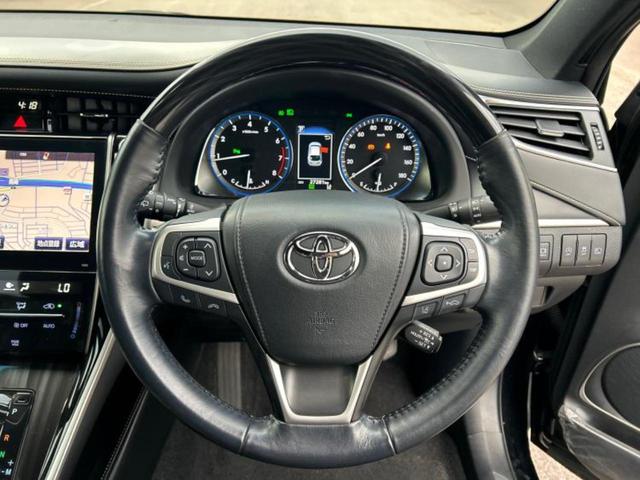 ハリアー プレミアム 純正 9インチ SDナビ/衝突安全装置/車線逸脱防止支援システム/シート ハーフレザー/電動バックドア/ヘッドランプ LED/Bluetooth接続/ETC/EBD付ABS/横滑り防止装置 電動シート(14枚目)