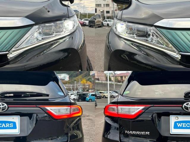 ハリアー プレミアム 純正 9インチ SDナビ/衝突安全装置/車線逸脱防止支援システム/シート ハーフレザー/電動バックドア/ヘッドランプ LED/Bluetooth接続/ETC/EBD付ABS/横滑り防止装置 電動シート(56枚目)