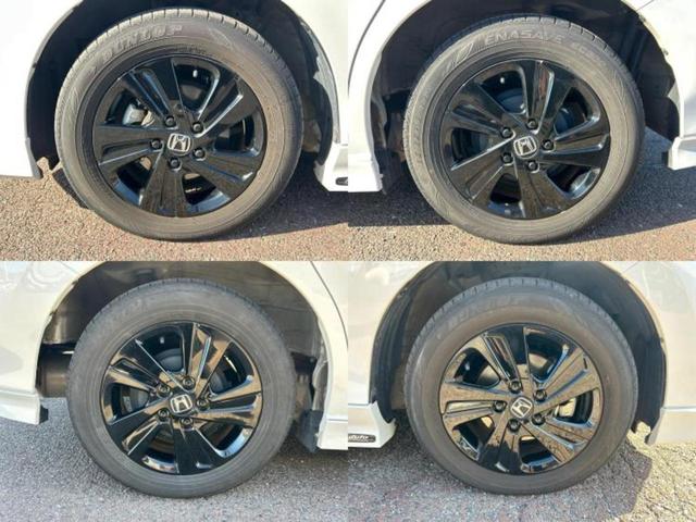 フリード Ｇブラックスタイル　新品タイヤ／純正エアロ／保証書／純正　８インチ　ＳＤナビ／衝突安全装置／両側電動スライドドア／シートヒーター／車線逸脱防止支援システム／ヘッドランプ　ＬＥＤ／Ｂｌｕｅｔｏｏｔｈ接続／ＥＴＣ　フルエアロ（62枚目）