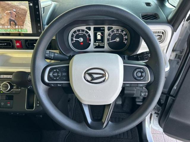 ムーヴキャンバス ストライプスＧターボ　保証書／ディスプレイオーディオ９インチ／スマートアシスト（トヨタ・ダイハツ）／両側電動スライドドア／シートヒーター　前席／車線逸脱防止支援システム／ドライブレコーダー　前後　ターボ　バックカメラ　ＴＶ（13枚目）