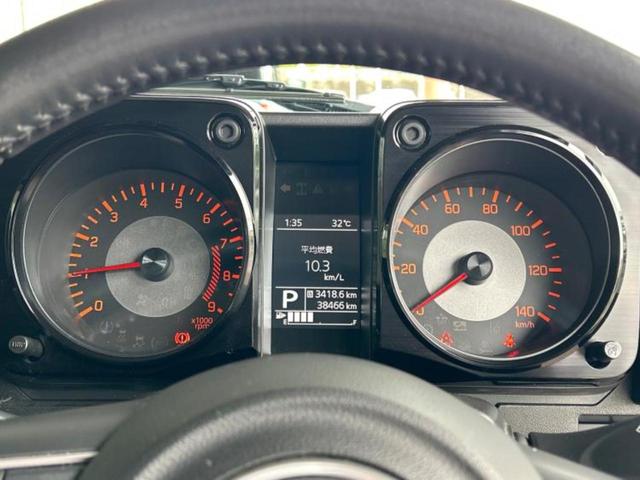 ジムニー ４ＷＤ　ＸＣ　保証書／シートヒーター　前席／車線逸脱防止支援システム／ヘッドランプ　ＬＥＤ／ＡＢＳ／横滑り防止装置／セーフティサポート（スズキ）／アルミホイール　純正　１６インチ／パワーウインドウ　ワンオーナー（9枚目）