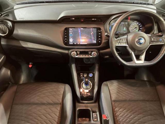 キックス オーテック 保証書/純正 9インチ SDナビ/インテリジェントルームミラー/エマージェンシーブレーキ/シートヒーター/アラウンドビューモニター/車線逸脱防止支援システム/シート 合皮/プロパイロット 全周囲カメラ(4枚目)