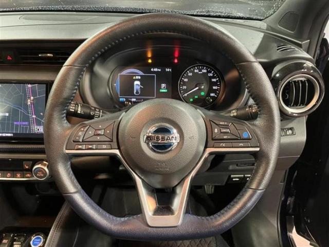 キックス オーテック 保証書/純正 9インチ SDナビ/インテリジェントルームミラー/エマージェンシーブレーキ/シートヒーター/アラウンドビューモニター/車線逸脱防止支援システム/シート 合皮/プロパイロット 全周囲カメラ(12枚目)