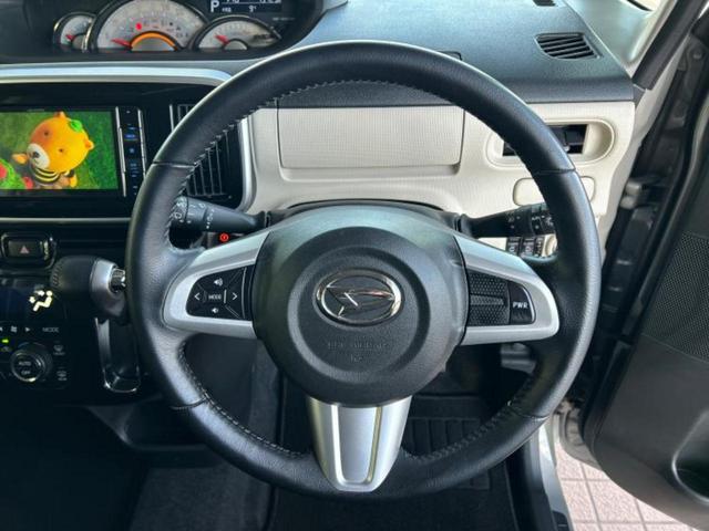 ムーヴキャンバス GブラックインテリアVS SA3 新品タイヤ/社外 メモリーナビ/スマートアシスト(トヨタ・ダイハツ)/両側電動スライドドア/シートヒーター 運転席/パノラマモニター/車線逸脱防止支援システム/ヘッドランプ LED 全周囲カメラ(14枚目)