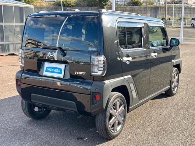 タフト Gターボ 新品タイヤ/ガラスルーフ/社外 メモリーナビ/スマートアシスト(トヨタ・ダイハツ)/シートヒーター 前席/パノラマモニター/車線逸脱防止支援システム/ドライブレコーダー 社外 ターボ 全周囲カメラ(3枚目)