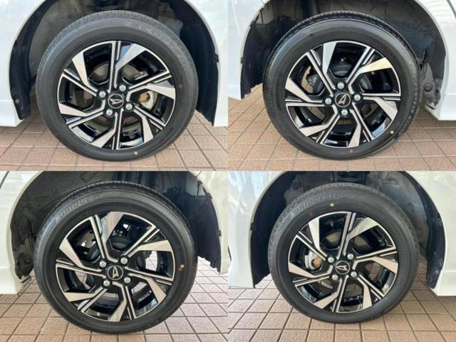 タント カスタムX 新品タイヤ/保証書/社外 メモリーナビ/スマートアシスト(トヨタ・ダイハツ)/両側電動スライドドア/シートヒーター 前席/車線逸脱防止支援システム/シート ハーフレザー/ドライブレコーダー 社外(52枚目)