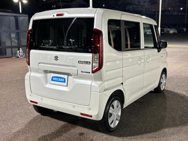 スペーシア ハイブリッドG 保証書/セーフティサポート(スズキ)/車線逸脱防止支援システム/EBD付ABS/アイドリングストップ/禁煙車/エアバッグ サイド/パワーウインドウ/エンジンスタートボタン/キーレススタートシステム(3枚目)