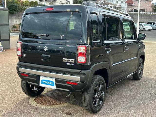 ハスラー タフワイルド　保証書／レーダーブレーキサポート（スズキ）／シートヒーター／車線逸脱防止支援システム／ヘッドランプ　ＬＥＤ／ＥＢＤ付ＡＢＳ／横滑り防止装置／アイドリングストップ　登録／届出済未使用車（3枚目）