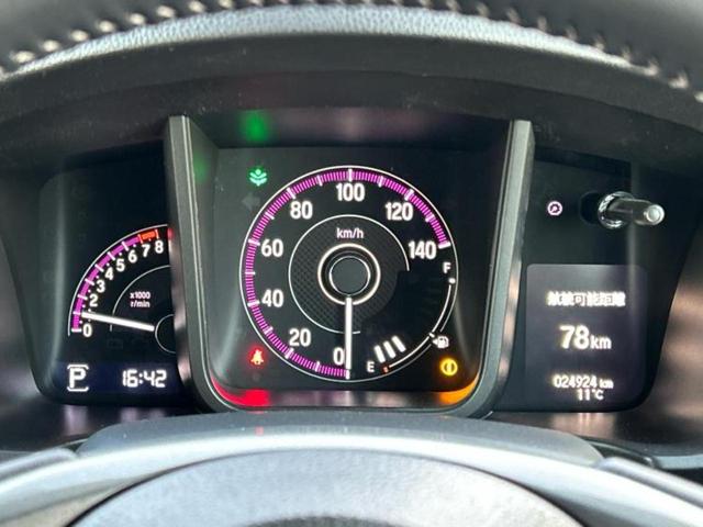 Ｎ－ＷＧＮカスタム Ｌ・ターボホンダセンシング　新品タイヤ／保証書／純正　８インチ　メモリーナビ／ホンダセンシング／シートヒーター　運転席／車線逸脱防止支援システム／シート　ハーフレザー／ヘッドランプ　ＬＥＤ／ＵＳＢジャック　衝突被害軽減システム（13枚目）