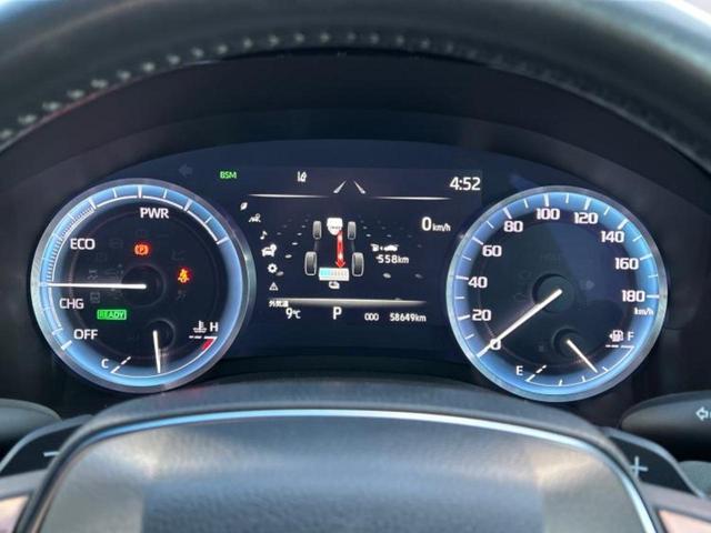 クラウンハイブリッド ＲＳアドバンス　純正　１２．３インチ　メモリーナビ／トヨタセーフティセンス／シートヒーター　前席／車線逸脱防止支援システム／シート　フルレザー／ドライブレコーダー　社外／ヘッドランプ　ＬＥＤ　革シート　バックカメラ（14枚目）