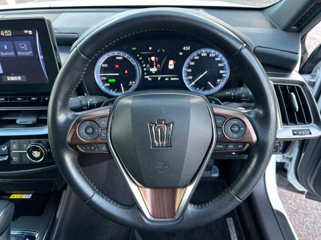 クラウンハイブリッド ＲＳアドバンス　純正　１２．３インチ　メモリーナビ／トヨタセーフティセンス／シートヒーター　前席／車線逸脱防止支援システム／シート　フルレザー／ドライブレコーダー　社外／ヘッドランプ　ＬＥＤ　革シート　バックカメラ（15枚目）