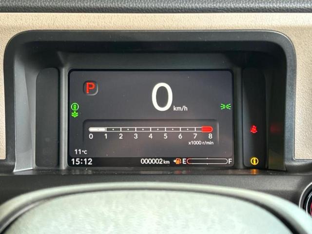 Ｎ－ＢＯＸジョイ ヒョウジュン２トーン　保証書／純正　８インチ　ナビ／ホンダセンシング／電動スライドドア／シートヒーター　前席／車線逸脱防止支援システム／登録済未使用車／ヘッドランプ　ＬＥＤ／Ｂｌｕｅｔｏｏｔｈ接続／ＥＢＤ付ＡＢＳ　禁煙車（13枚目）