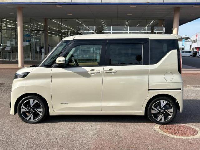 ルークス ハイウェイスターＧターボプロパイロットＥｄ　新品タイヤ／保証書／純正　９インチ　メモリーナビ／エマージェンシーブレーキ／ハンズフリー両側電動スライドドア／アラウンドビューモニター／車線逸脱防止支援システム／シート　ハーフレザー／プロパイロット（2枚目）