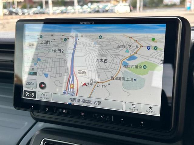 スペーシアベース ４ＷＤ　ＸＦ　新品タイヤ／保証書／社外　９インチ　ＳＤナビ／セーフティサポート（スズキ）／電動スライドドア／シートヒーター　前席／車線逸脱防止支援システム／ドライブレコーダー　前後／ヘッドランプ　ＬＥＤ　４ＷＤ（9枚目）