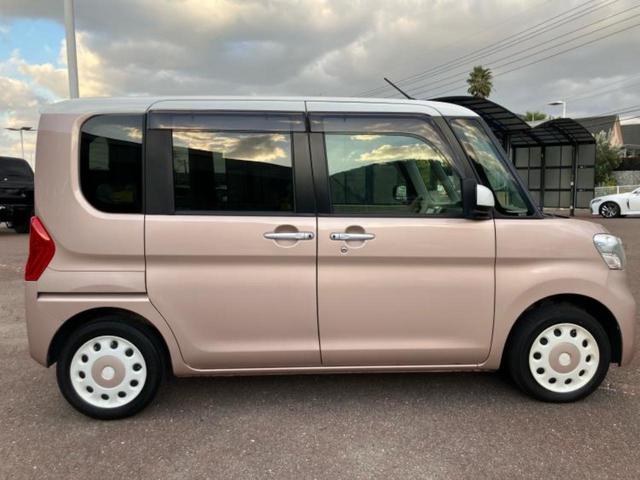 タント ＸホワイトアクセントＳＡ３　新品タイヤ／純正　メモリーナビ／スマートアシスト（トヨタ・ダイハツ）／両側電動スライドドア／シートヒーター　運転席／車線逸脱防止支援システム／ドライブレコーダー　社外／Ｂｌｕｅｔｏｏｔｈ接続／ＥＴＣ（2枚目）